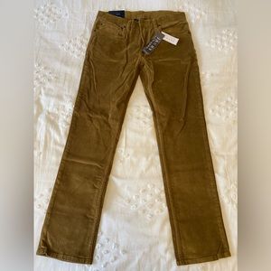 Jachs New York Dark Khaki Corduroy